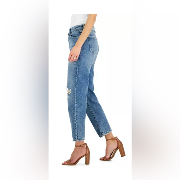 INC High Rise Ripped Mom Jeans - Picture 11 of 11